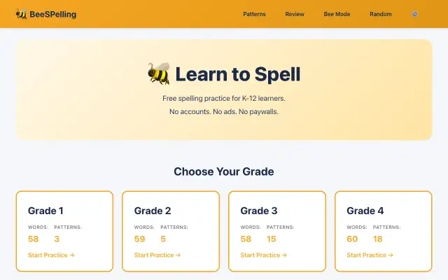 BeeSPelling screenshot