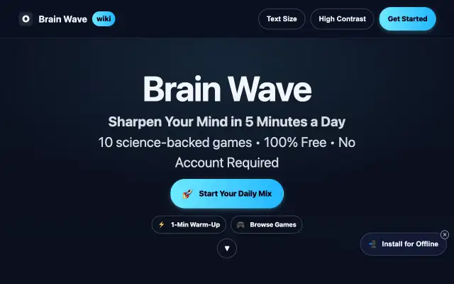 Brain Wave screenshot