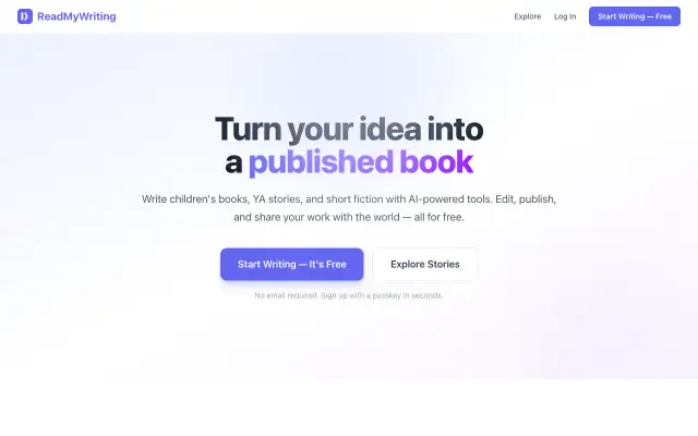 ReadMyWriting screenshot