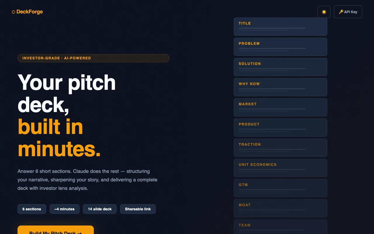 DeckForge screenshot