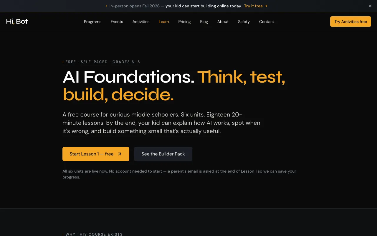 AI Foundations screenshot