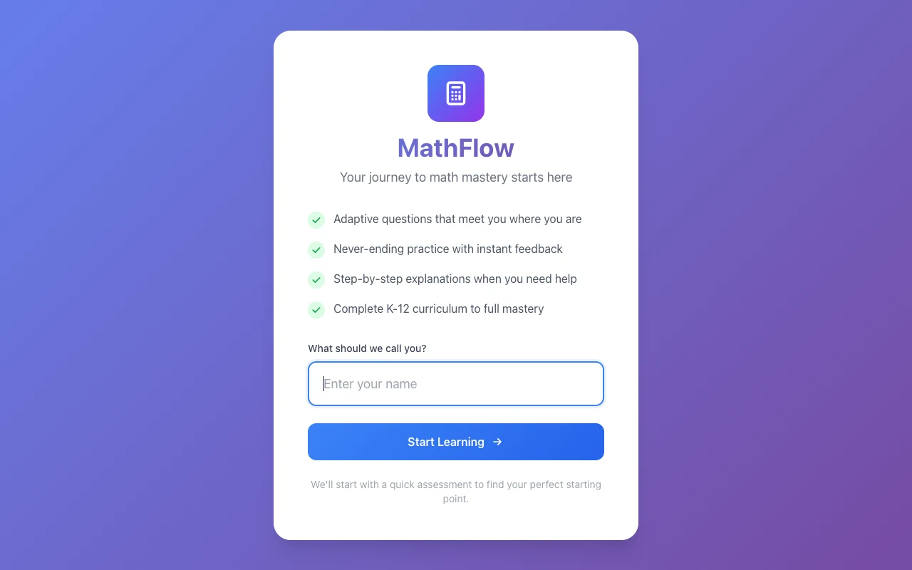 MathFlow screenshot